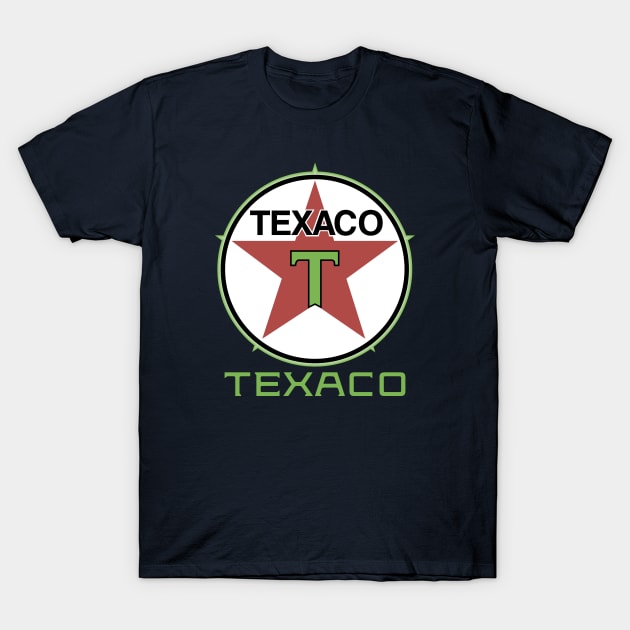 Texaco Vintage Sign T-Shirt by Pittih